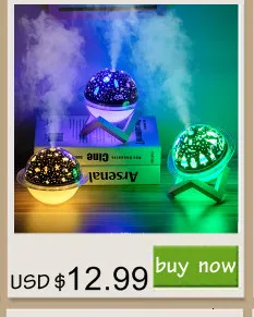 M Humidifier 300ML Ultrasonic USB Aroma Essential Oil Diffuser Romantic Color Night Lamp Mist Maker Humidificador Portable