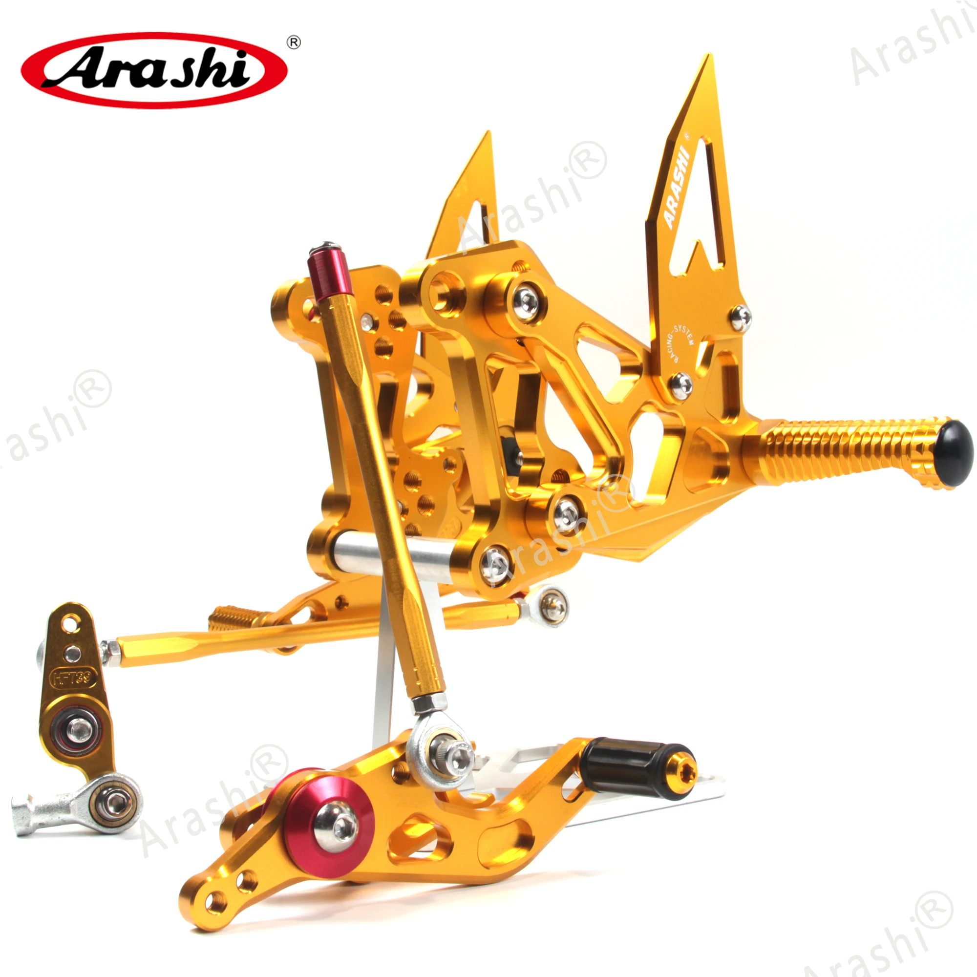 Араши Для MV AGUSTA 800 2012- ЧПУ Rider Rearset Регулируемые подножки 675 электронного отслеживания товаров, при заказе от ORO Brutale 675 2012 2013