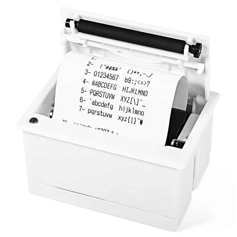 Goojprt Qr203 58 мм Мини Встроенный термопринтер Usb Ttl панель для получения билетов штрих-код