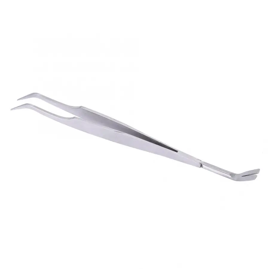 2PCS Stainless Steel Tick Removal Tweezers 2 in 1 Pet Mites Flea Treatment Dog Cat Supplies |