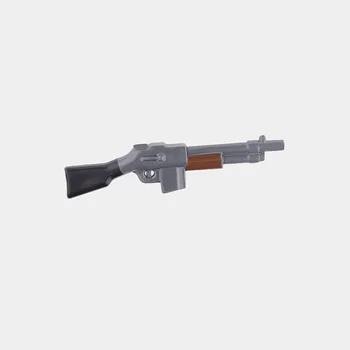 

Browning Automatic Rifle Parts Police Building Blocks Military Weapons City Compatible playmobil SWAT figures Original mini Toys