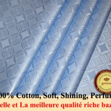 Новинка сияющая австрийская качественная Базен Riche ткань(похожая на getzner) жаккард морская парча ткань хлопок духи Shadda