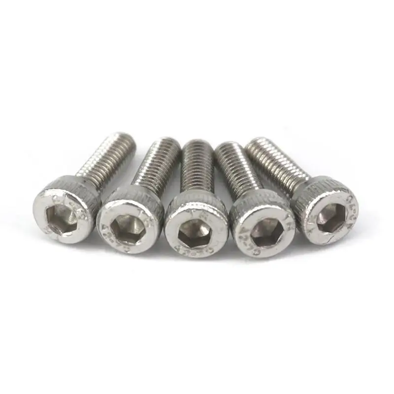 15 шт. M3x10mm 304 Шестигранная головка из нержавеющей стали с шестигранной головкой