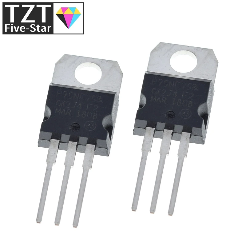 10/30 Stück STP75NF75 P75NF75 75NF75 – Detail 3