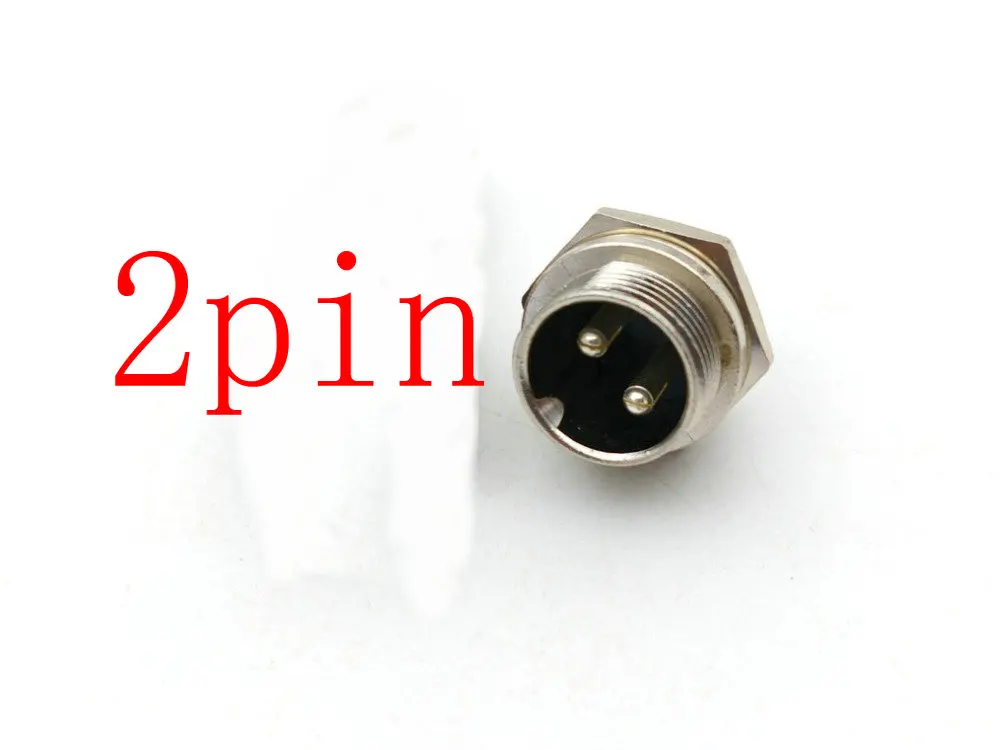 3000 шт посеребренный 16 мм GX16 2pin/3pin/4pin/5pin6pin/7pin/8pin аудио кабель Шасси