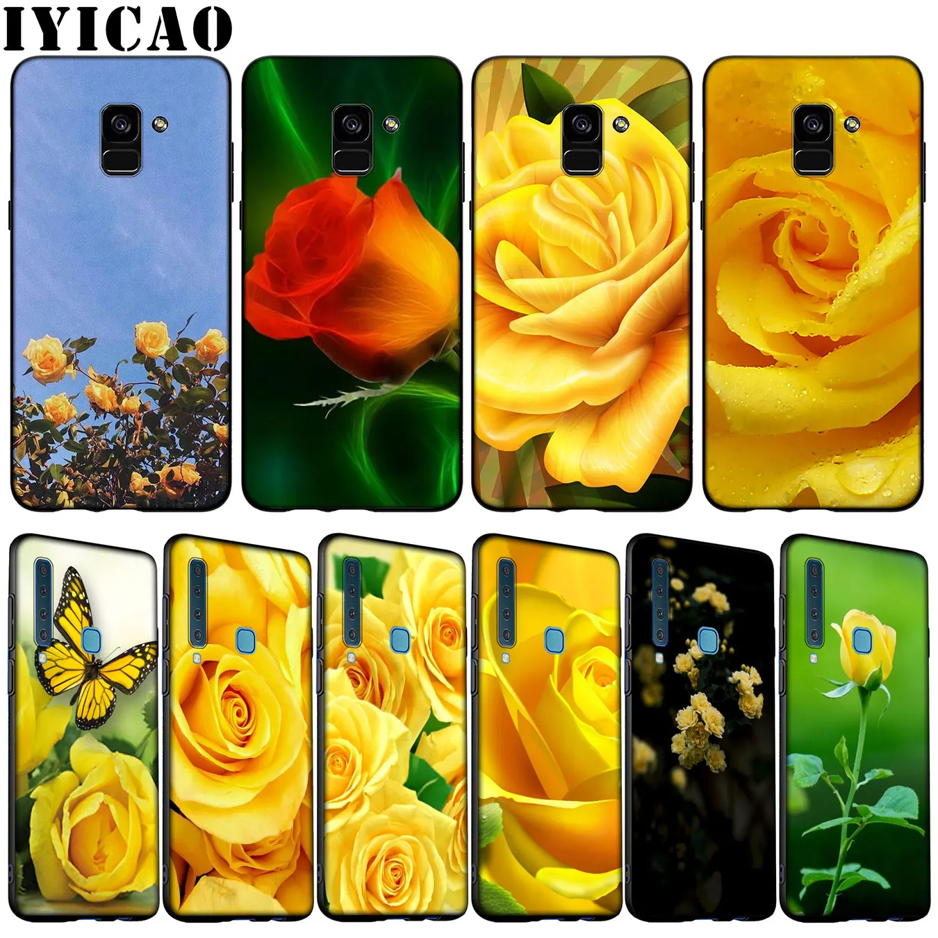 IYICAO мягкий чехол для Samsung Galaxy A51 A71 A81 A91 A41 A21 A11 A01 A2 Core J8 J7 J4 J6 Plus Prime 2018 |