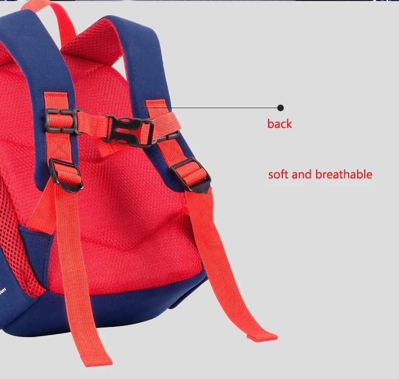 Водонепроницаемый детский школьный рюкзак с мультяшным принтом, милый детский рюкзак с защитой от потери для подростков, девочек и мальчиков, студенческий рюкзак Rugzak