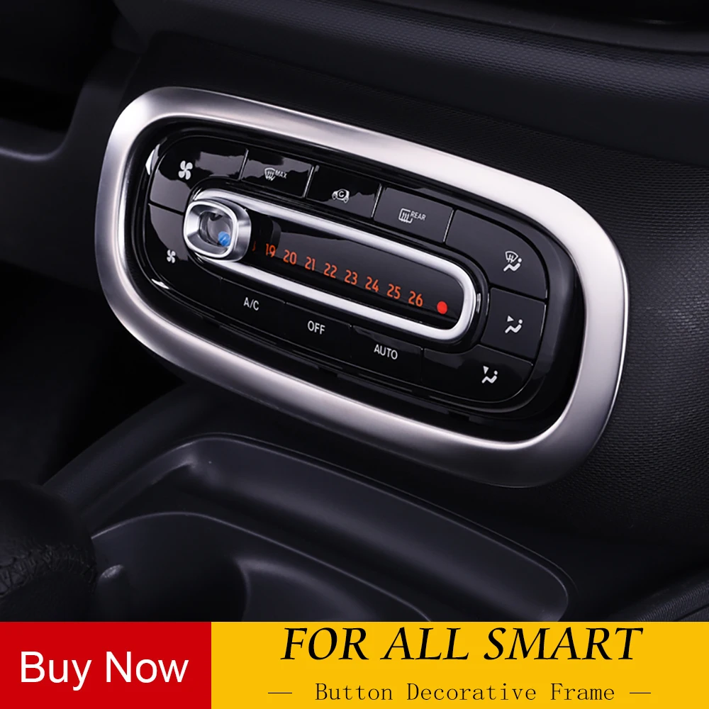 3D персонализированный стикер из углеродного волокна для Mercedes smart 453 Fortwo Forfour