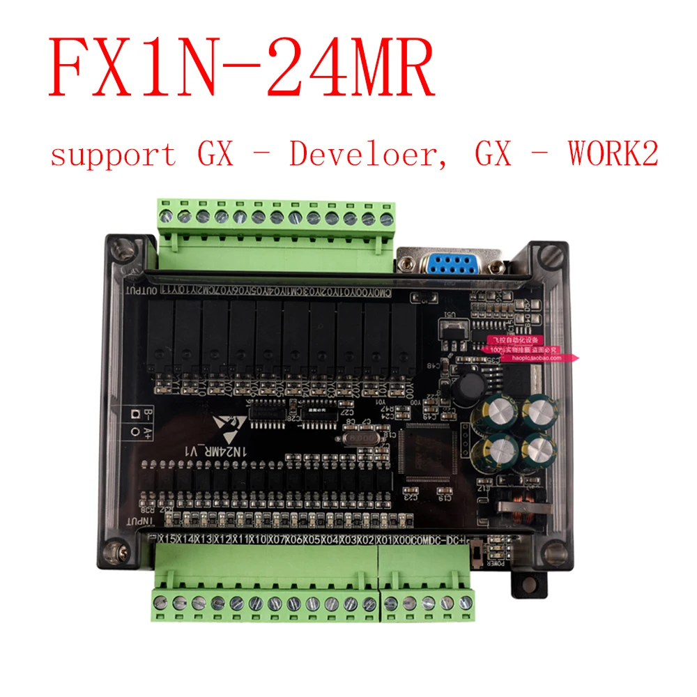 PLC industrial control board FX1N-24MR programmable controller support GX - Develoer WORK2 | Инструменты