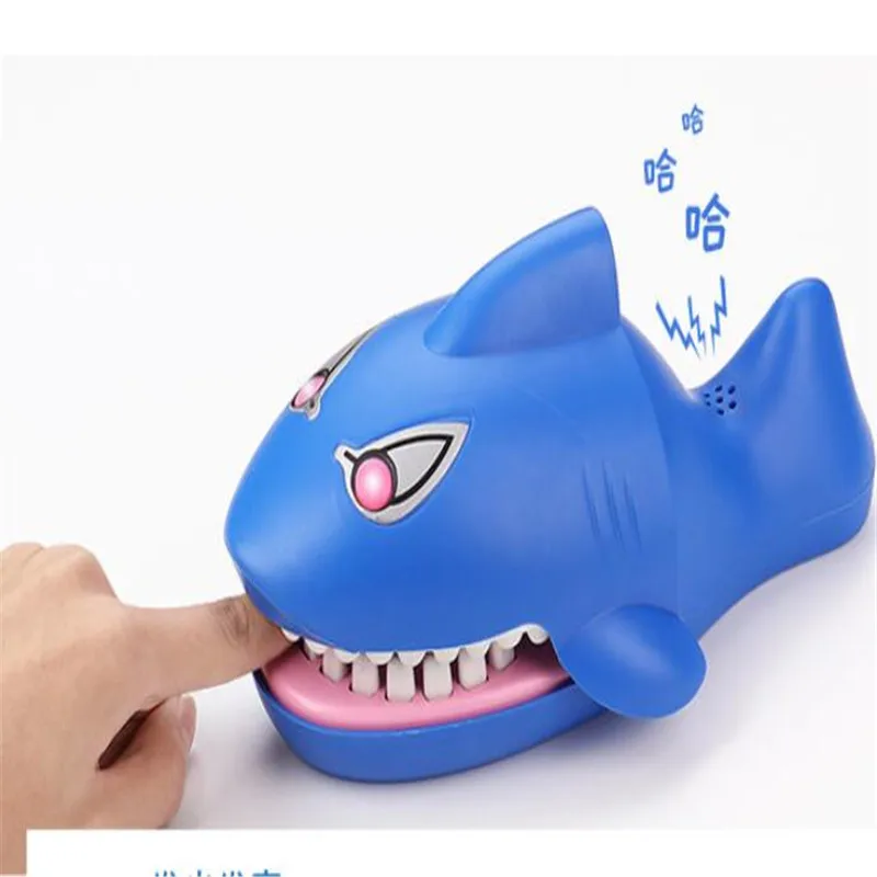 Prank Toy Trick toys Bar Party favors Family interactive games Crocodile Shark Mouth Dentist Bite Finger Game Gag Toy Funny kid