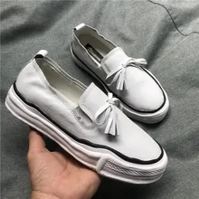 Новое поступление, Женская Весенняя модная спортивная женская обувь с толстой мягкой подошвой, дышащая обувь на плоской платформе, E14-55