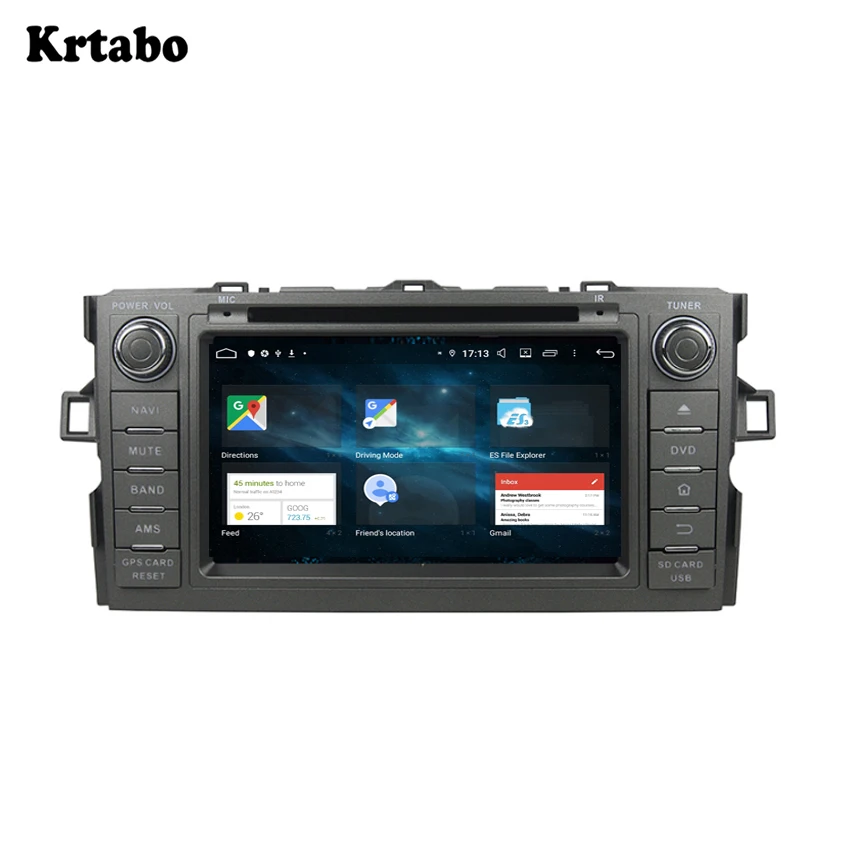 For TOYOTA Avensis 2009 2010 2011 2012 2013 2014 2015 Android smart car navigation integrated machine support DVD