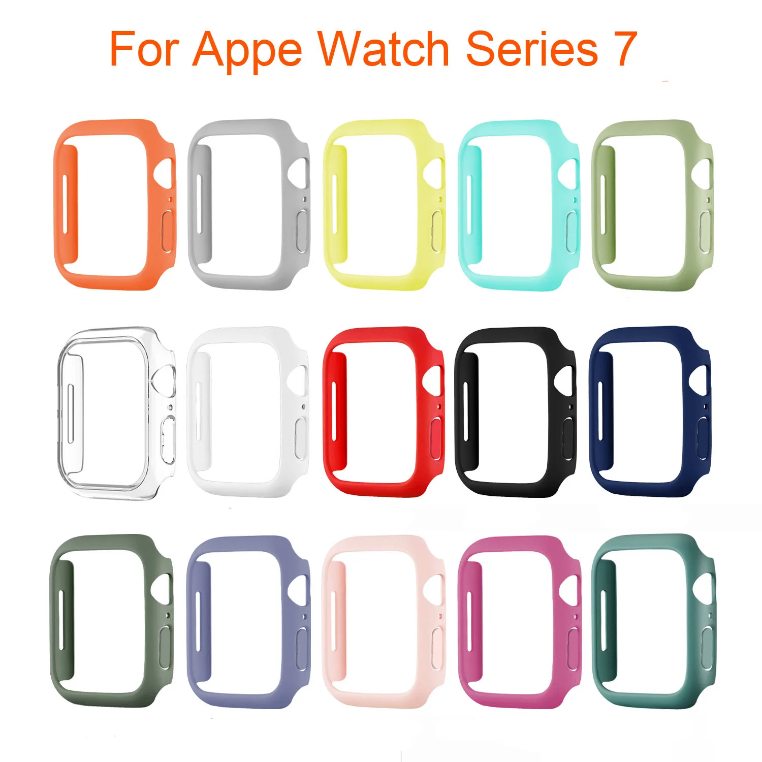 Apple Watch Series 7  ð ̽ 41mm 45mm, ϵ PC  ȣ ,  iWatch 7 Ŀ