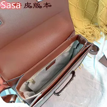 

Sasa luxury brand shoulder bag for lady new design customed fashionest message bag crossbody bag real leather shoulder bags