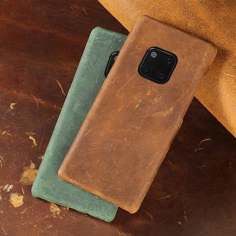 Phone Case For HUAWEI P20 P30 Lite Mate 10 20 Pro Y6 Y9 P Smart 2019 Crazy Horse Leather Cover Honor 7A 7X 8X 9 | Мобильные телефоны