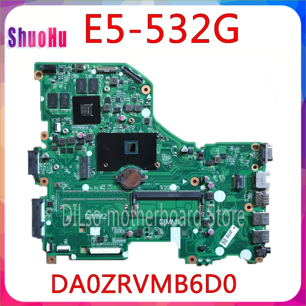KEFU DA0ZRVMB6D0 Motherboard Original Mainboard with N3150/N3050 CPU 920M For Acer Asipre E5-532G E5-532 Laptop DDR3 | Компьютеры и