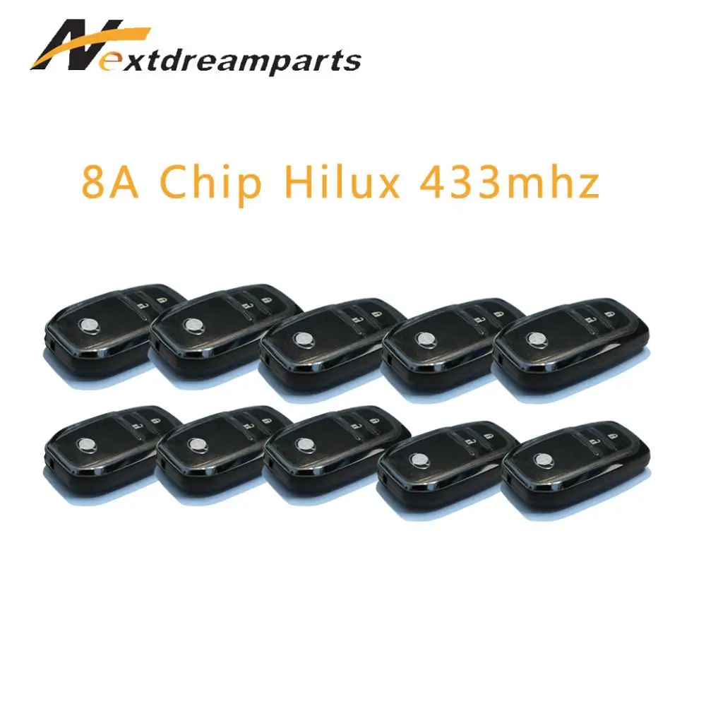 

8A Chip Genuine Car Key for Toyota Hilux 433mhz 2 buttons BM1EW