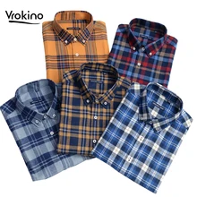 Осень и зима большой размер 7XL 8XL 9XL 10XL мужская клетчатая рубашка хлопок Высокое качество Бизнес Повседневная рубашка с длинным рукавом