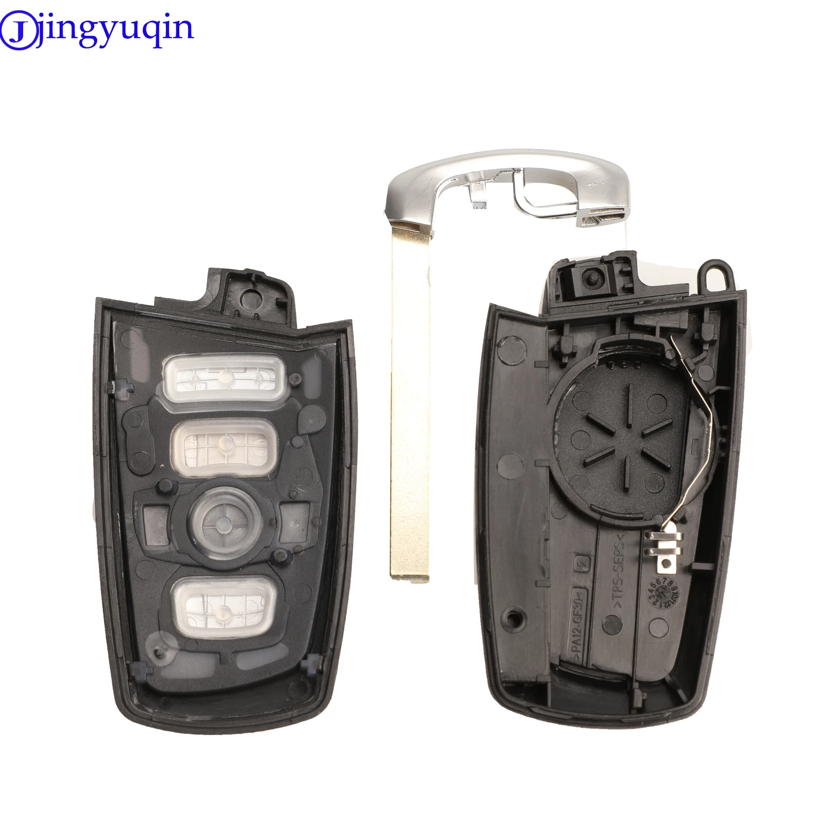 Key Case 3/4 Button Smart Remote Key Shell For BMW F CAS4 5 Series 7 Series