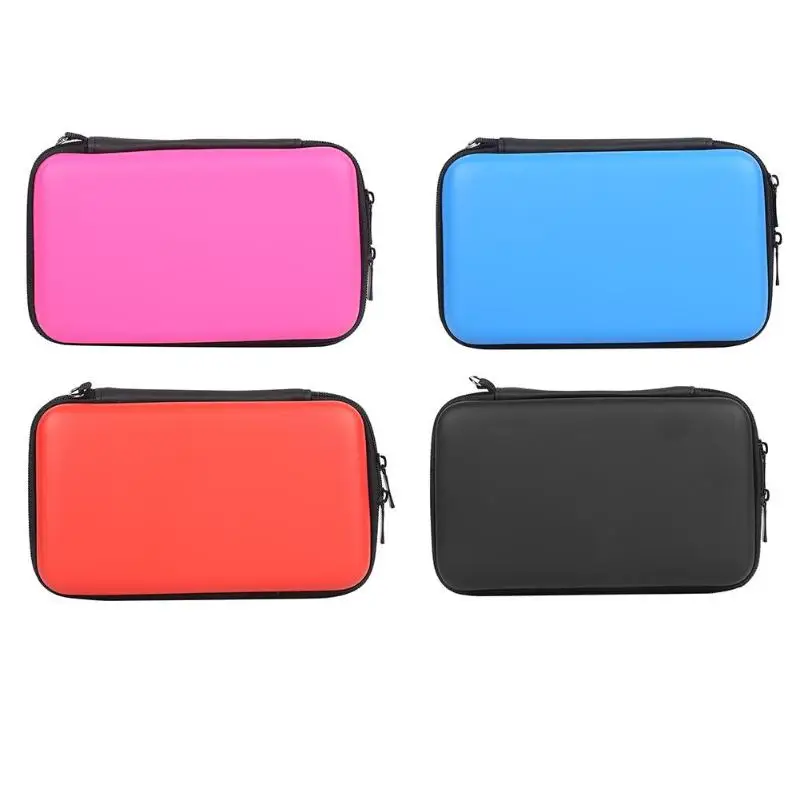 

4 in 1 EVA Hard Bag for Nintend 3DSXL Case Portable Card Box Film Data Cable Storage Bag Fit for Nintend NEW 3DSXL Accessories