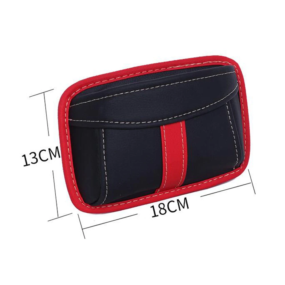 auto moile phones hold car phone holder car Storage bag car box storage car storage Multifunction accessories PU Leather