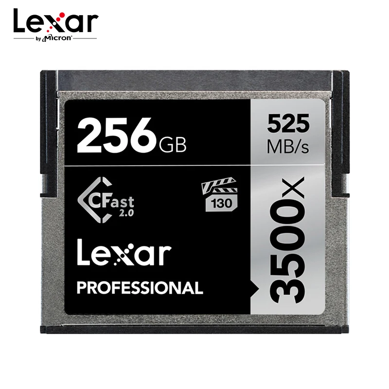 Карта памяти Lexar 3500x CF 64 ГБ 128 256 512 высокая скорость до 525 МБ быстрая 2 0 карта для