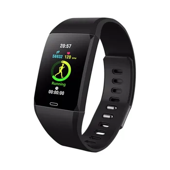 

IT110Plus Smart Watch Men PPG GPS Heart Rate Monitor Blood Pressure Smartband Message Push Fitness Tracker Bracelet VS F1 Band