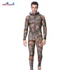 Dive&Sail Men Women One Piece Lycra Wetsuit Skins Long Sleeve Spearfishing Diving Suit with Camouflage Pattern Anti UV Surf Suit ► Photo 2/6