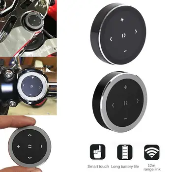 

1pcs Car Wireless Bluetooth 3.0 Receiver Controller Bluetooth Controller Car Wheel Remote Button Media Steering Receiver Co Y0Y1