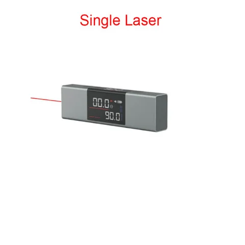 Duka LI1 Laser Protractor Digital Inclinometer Angle Measure Laser Ruler Type-C Charging Laser Measurement Tools LED Screen