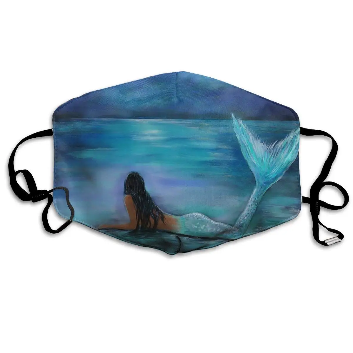 Пылезащитная маска Русалка Moon для мужчин и женщин дышащая моющаяся рта с