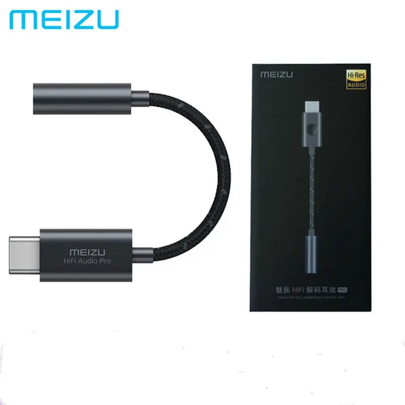 Оригинал Meizu HIFI DAC усилитель для наушников PRO декодирование Type C до 3 5 мм аудио