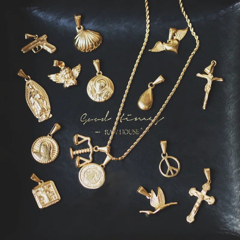 Подвеска Мужская/женская из нержавеющей стали без цепочки | Украшения и