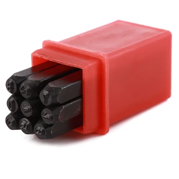 

1pc Digital Steel Stamping Die Steel Stamping Steel Code Punch Hardened Steel Metal Leather Punch Tool