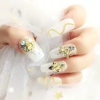 Breloques en alliage de métal pour nail art, accessoires de bijoux rétro, or, argent, équation d'abeille, rivet, fournitures de décorations, 100 pièces, N64.Accesorios 4