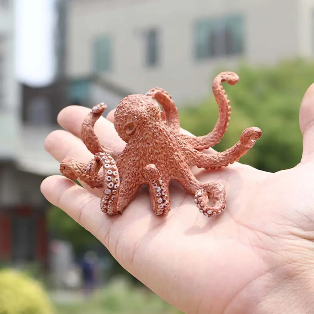 3.7inch North America Octopus Ocean Sea Life Figurine Toy Figures 14768 Home Decoration miniature duck figurines anime figure toy miniature ornament miniature figurines