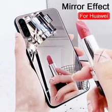Чехол с зеркальной поверхностью для huawei P30 P20 Lite Nova 5i 5 Mate20 Pro Honor 20 10 9 Lite 10i 20i 8A 8C 8X Y5 Y6 P Smart задняя крышка корпуса