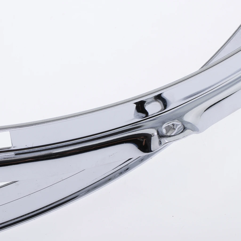 2 Pcs Premium Alloy Steel Snare Drum Hoop Rim 14 inch 6 Holes 1.5mm