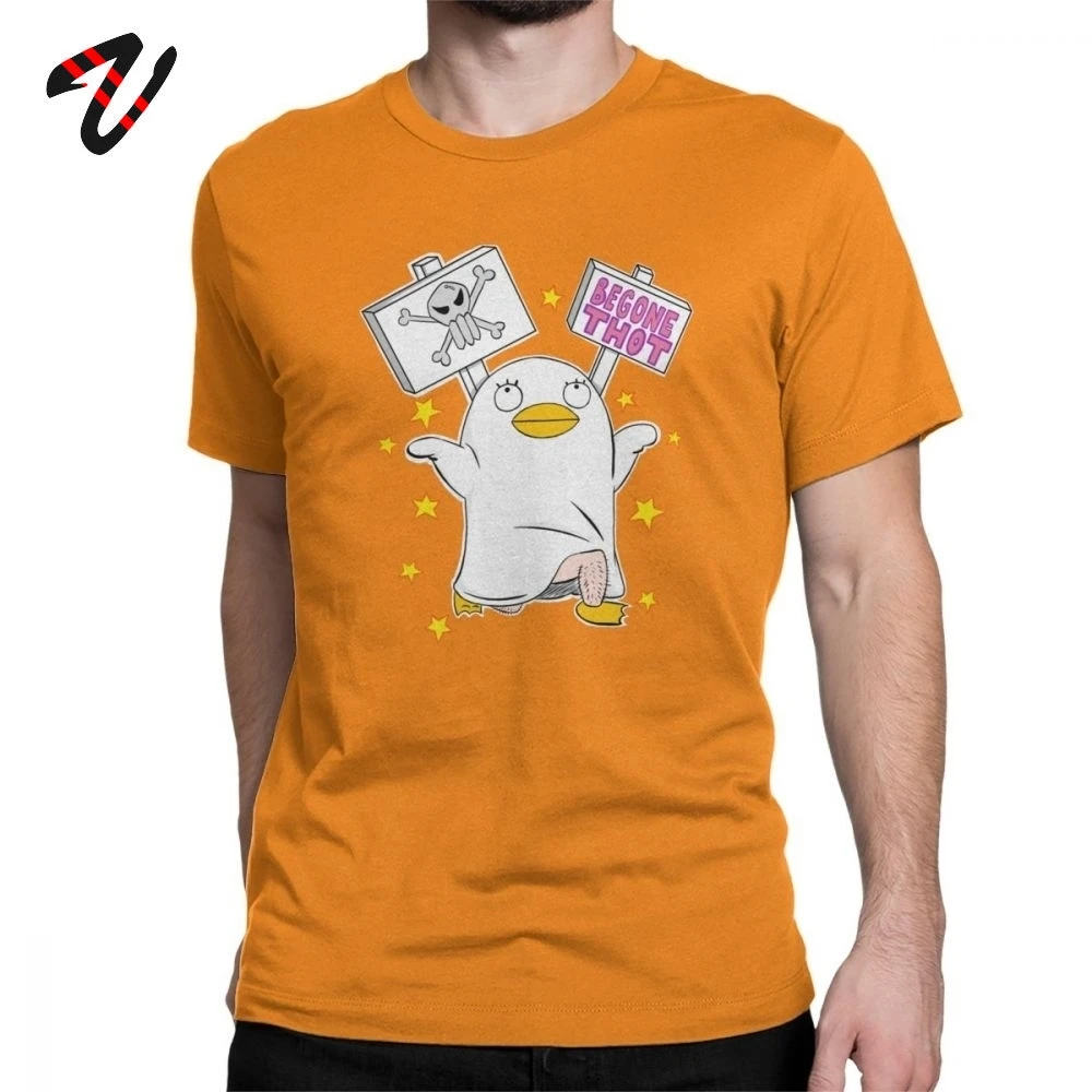 GINTAMA уходи зот Елизаветы футболка Винтаж Для мужчин с круглым воротником