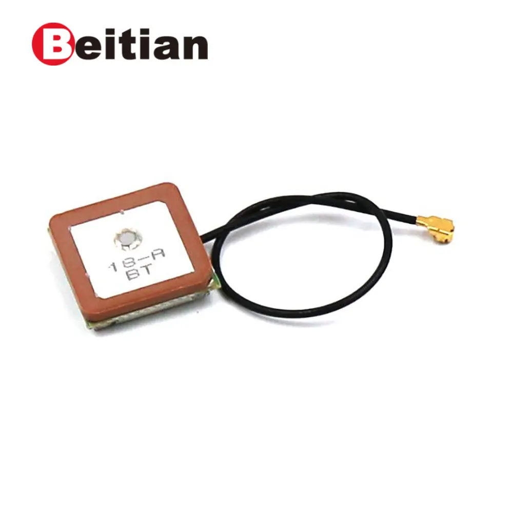 BEITIAN 28db IPEX GPS GLONASS двойная активная Внутренняя антенна 18*18*5 мм|Приемник и GPS| |