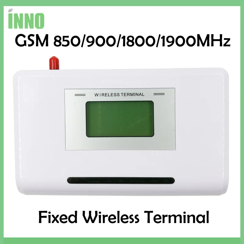 GSM 850/900/1800/1900 МГц фиксированный беспроводной терминал с ЖК дисплеем поддержка