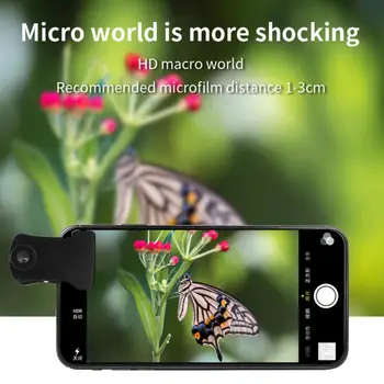 

Wide Angle Smartphone Telescope Bird Watching Macro Fisheye Telephoto Lens Set Scenery Detail Shooting Free Rotation Angle