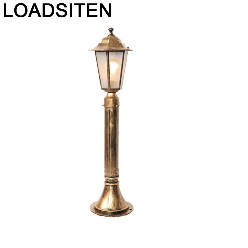 Ogrodowe Farola Tuinlamp正方形街灯ランプlampione Giardino照明器具エクステリアプラザオフledソーラーストリート ロードライト Street Lights Aliexpress