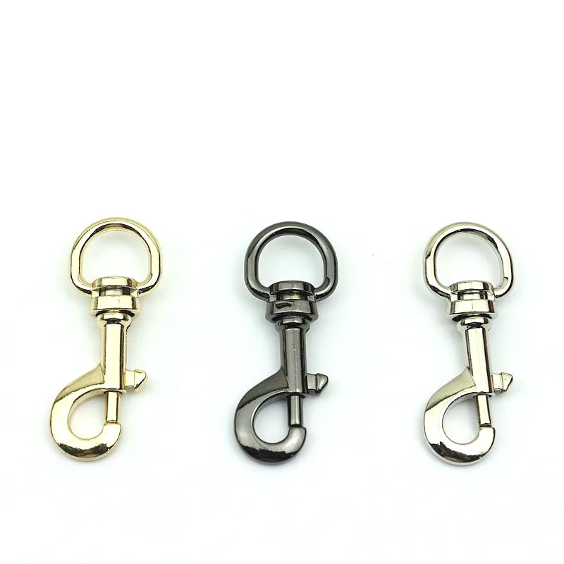 Moschettone In Metallo Da 56Cm Chiusura A Clip Con Grilletto Girevole Per Occhiello Per Cinturino In Pelle Per Borsa Artigianale Fettuccia Per Cintura