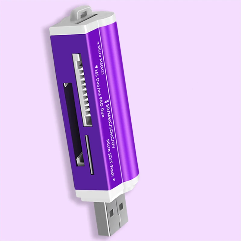 4 в 1 4 слота кардридер U диск PC телефоны кардридер памяти Micro SD/SDXC TF кардридер для ноутбука