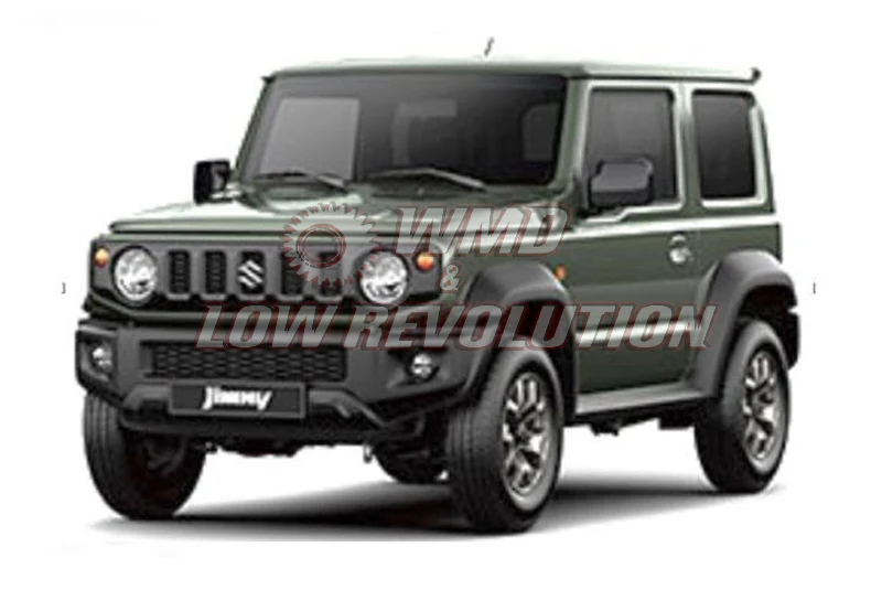 Green LHD Jimny JB74 внедорожная модель автомобиля игрушка - Название цвета: Green LHD