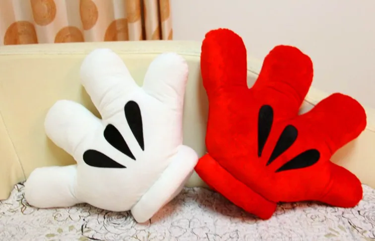 Dongguan ПРОИЗВОДИТЕЛЬ крутой Микки Маус горячая креативные варежки моделирование задняя подушка кукла плюшевые игрушки