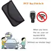 Signal Blocking Bag Cover Signal Blocker Case Faraday Cage Pouch For Keyless Car Keys Radiation Protection Cell Phone 6