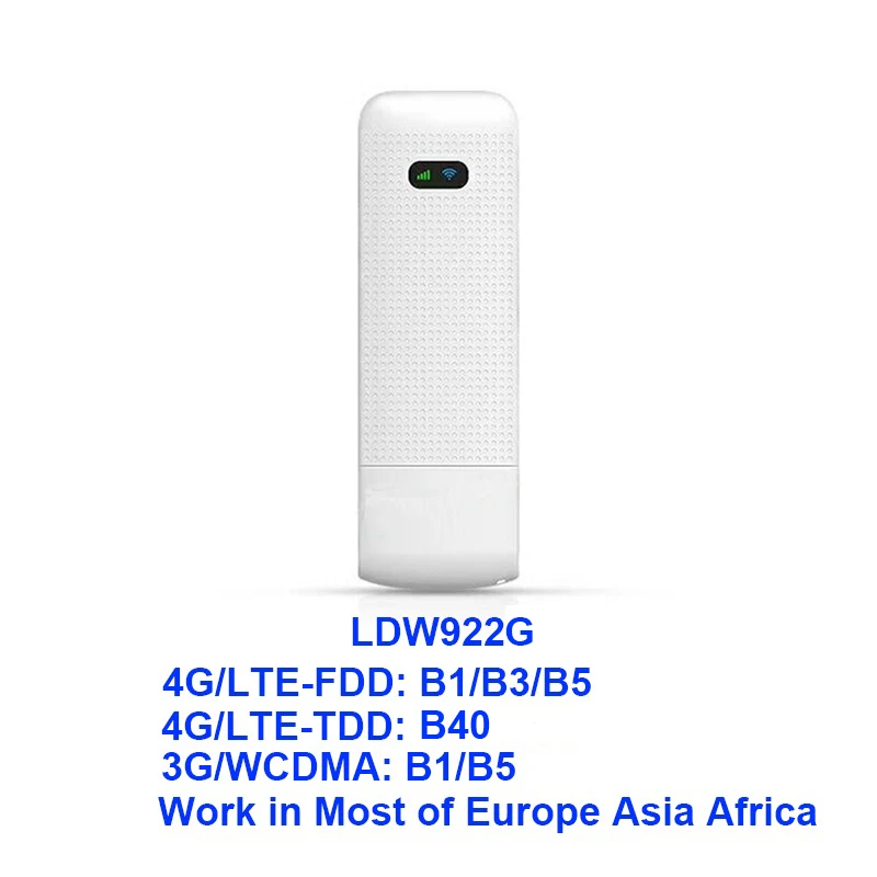 TIANJIE 4G WiFi роутер модем 4g usb ключ мобильный маршрутизатор Портативный мини беспроводной USB модем автомобильный wifi ключ с nano SIM Слот - Цвет: LDW922G