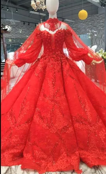 Свадебное платье класса люкс с одним плечом, свадебное платье класса люкс, новое тонкое платье для беременных женщин 015441 - Цвет: Pictured2